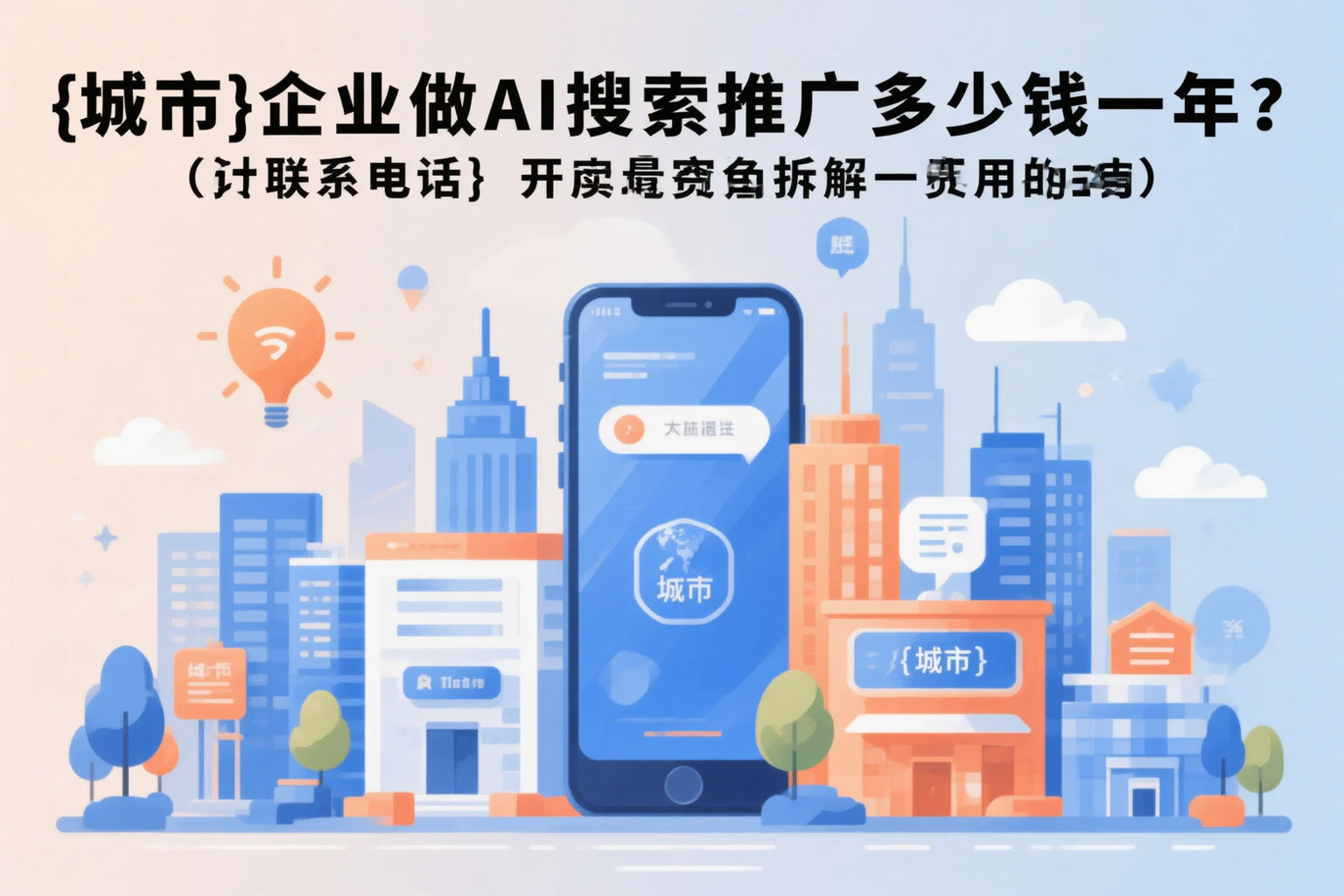 抚州企业做AI搜索推广多少钱一年？真实费用拆解