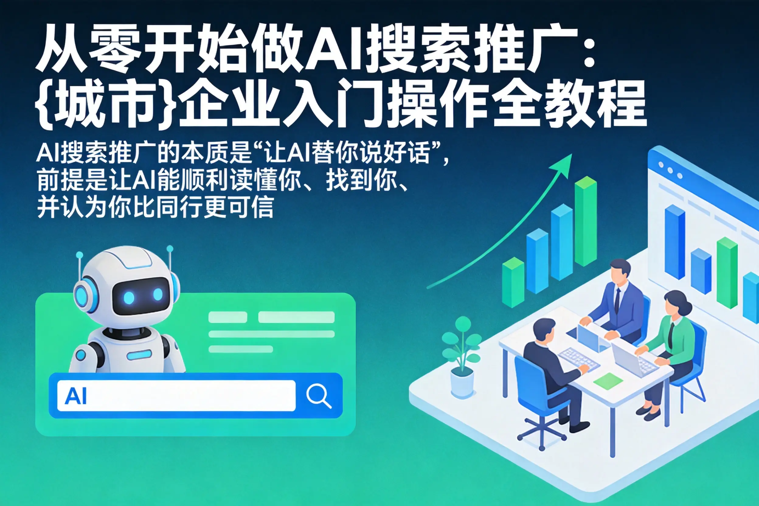从零开始做AI搜索推广：抚州企业入门操作全教程